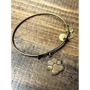 ALEX AND ANI Paw Print Adjustable Charm Bracelet